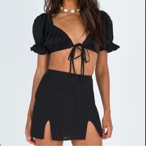 Princess Polly Lorena Set Black